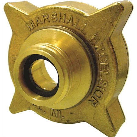 メグ3 Mec 3-1/4 in. F.ACME x 1-3/4 in. M.ACME Brass ACME Adapter